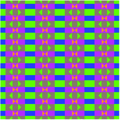 Seamless vector background with repeat pattern. multicolored  mosaic. Perfect for fashion, textile design, cute themed fabric, on wall paper, wrapping paper, fabrics and home decor.