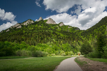 view of three crowns in Pieniny © Aneta
