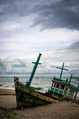 boat on the beach