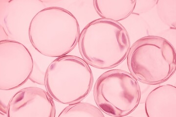 Cosmetic pink texture molecular ingredient moisturizer face skin care