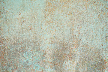 Texture of painted metal, abstract rusty background. Surface of natural materials. Fence. Gate.