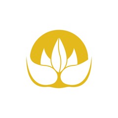 Beauty vector lotus icon