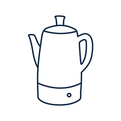 Bean, beverage, cafe, coffee, hot, mug, percolator icon