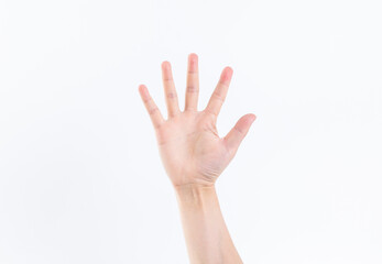 The various gestures of one hand