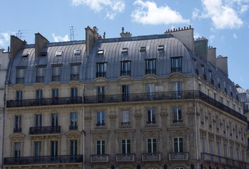 Naklejka na ściany i meble roff of Paris, beauty of Paris, détails. 