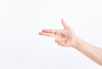 The various gestures of one hand