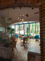 interior of a restaurant