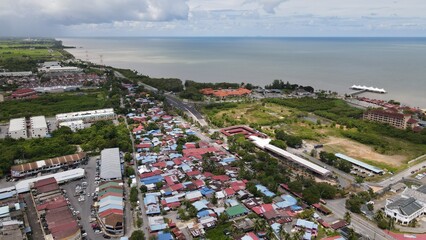 Perlis, Malaysia – June 29, 2022: The Seaside Town of Kuala Perlis