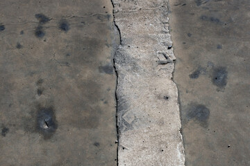 the abstract form on grunge floor