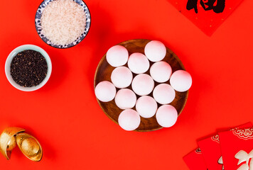 Lantern Festival dumplings food photography