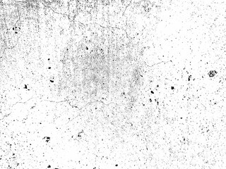 Vintage old dust scratched grunge texture on isolated black backgroundWhite vintage dust scratched background, distressed old text.Black grunge texture. Place over any object create black dirty.