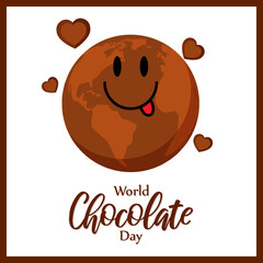 Vector illustration for World Chocolate Day