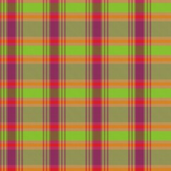 Rainbow Plaid Tartan Checkered Seamless Pattern