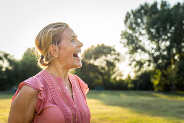 Senior woman portrait