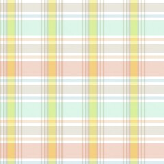 Rainbow Pastel Plaid textured Seamless Pattern