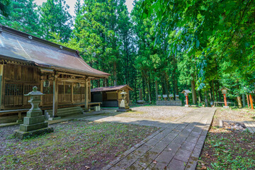 福島県の湯野上温泉神社