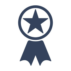 Achievement, award, bookmark, favorite, star icon 