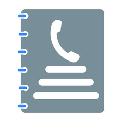 Address, book, call, contacts, numbers, phone icon