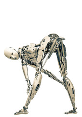 cyborg girl ham stretch