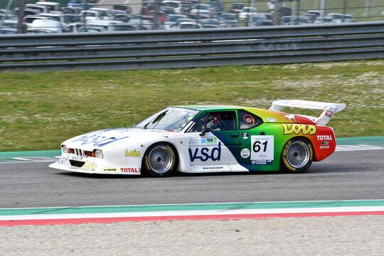 Scarperia, 3 April 2022: BMW M1 Gr.5 24H Le Mans year 1981 of Team Italie-France Vsd MB in action during Mugello Classic 2022 at Mugello Circuit in Italy.