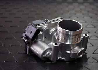 New high quality original throttle body. Auto parts and car repair. Selected focus.