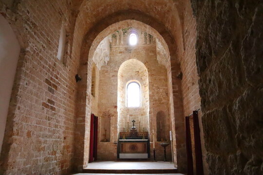 Palermo, Sicily (Italy): chapel of the Holy Trinity (Cappella della Santissima Trinit&agrave;), private Chapel of the Zisa Palace