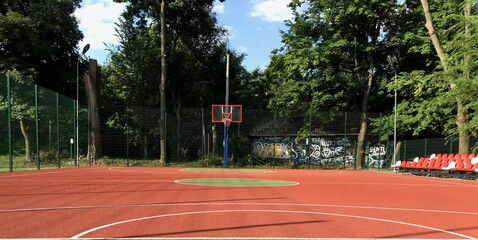 Naklejka premium Basket