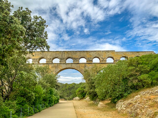 Fototapeta premium Pont Du Gard, France