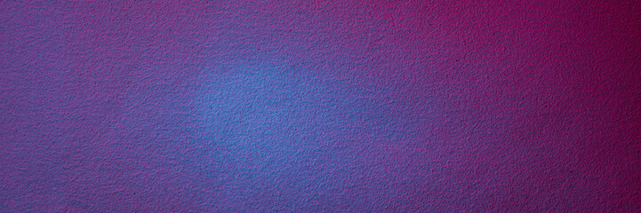 Cement texture with Cyan and Magenta colors. Neon color wall background.