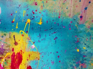 COLOR ABSTRACT ACRILICS PAINT FOR BACKGROUND
