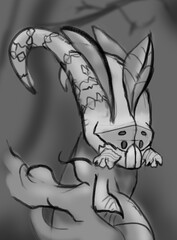 portrait of a forest creature