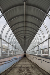 Pedestrian underpass at Kerava railway station in Finland.