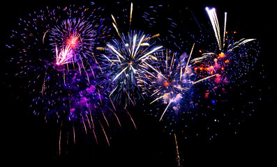 Feuerwerk Rhein in Flammen