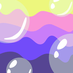 bubbles background 