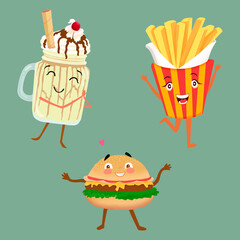 fast food set