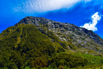 New Zeland, South Island, Mountains, Clifts, and Hills