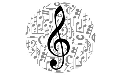 musical scale Art vector