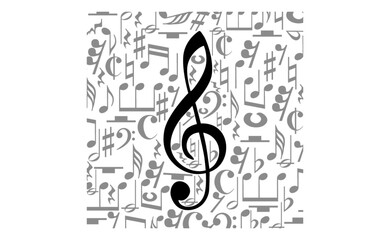 musical scale Art vector