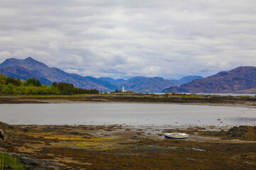 Ornsay lighthouse on the Isle of Skye