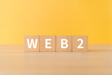 WEB2のイメージ｜「WEB2」と書かれたブロック