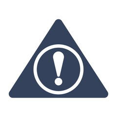 Alert, attention, caution, danger, important, warning icon