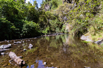 Santa Clara River in Rumiñahui Canton