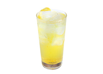 Colorful and iced cocktail