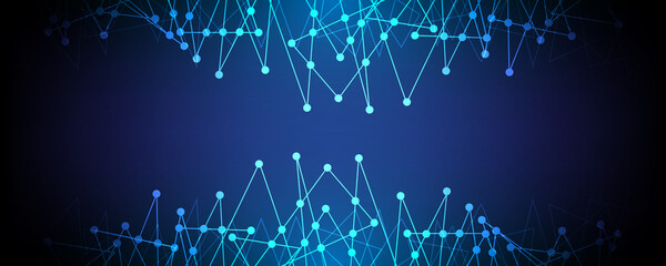 abstract geometric digital network line led futuristic technology background light network EP.2