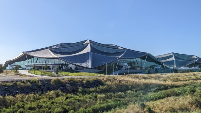  
Mountain View, California, USA - March 24, 2022: The new building in Google Bay View campus in Mountain View, California.
