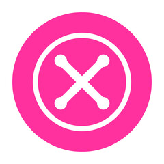 Error Isolated Vector icon .