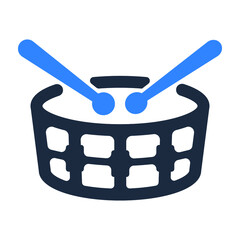 Announcement, band, drums, music, play, playing icon