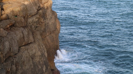 rock and sea