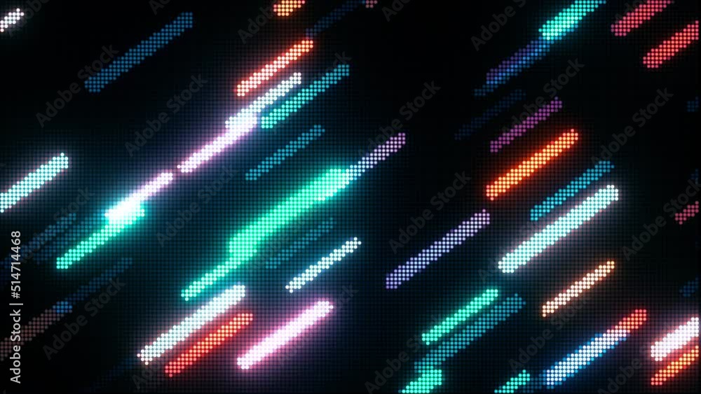 Poster abstract background with moving digital glowing lines flowing animation for fiber optic cable teleco
