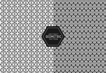 Abstract black ethnic geometric pattern background or wallpaper template. Vector eps.